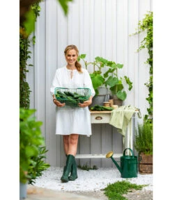 Zink-Gießkanne, 9 L, Grün 9 Zink-Gießkanne, 9 L, Grün -Pflanzenglück Geschäft 1241272 WE MO 002 BlechgiesskanneFuerDenGartenBlechgiesskanneGruen9L