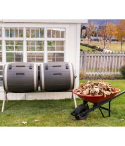 Lifetime Trommelkomposter 380 L, Ca. B165/H109/T79 Cm -Pflanzenglück Geschäft 2024354 WE MO 004 TrommelkompostBraun380L