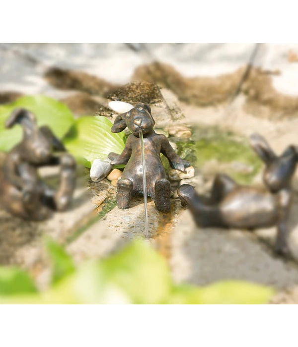 Rottenecker Bronzefigur Hase Emil 4 Rottenecker Bronzefigur Hase Emil – Bild 2