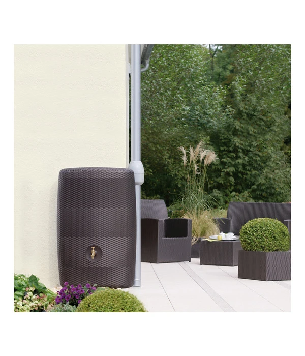 GARANTIA Sunda Wandtank 300 L, Mocca 4 GARANTIA Sunda Wandtank 300 L, Mocca – Bild 2