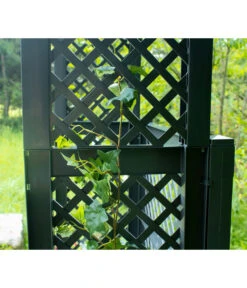 KHW Kunststoff-Gartenbank Mit Rosenbogen Amsterdam, Ca. B174/H207/T49 Cm -Pflanzenglück Geschäft 2548717 WE DE 007 BankAmsterdammanthrazit