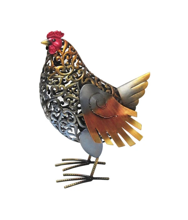 Dehner Metall-Henne Vroni 3 Dehner Metall-Henne Vroni