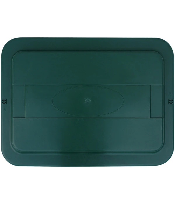 Kunststoff-Deckel Für Regentonne 200/300 L, Dunkelgrün 3 Kunststoff-Deckel Für Regentonne 200/300 L, Dunkelgrün