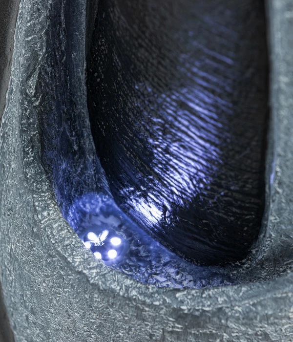 Dehner Polyresin-Gartenbrunnen Family, Ca. B42,5/H120/T27 Cm 10 Dehner Polyresin-Gartenbrunnen Family, Ca. B42,5/H120/T27 Cm – Bild 8