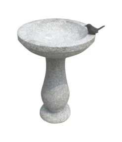 Dehner Granit-Vogeltränke, Ø42/H57 Cm