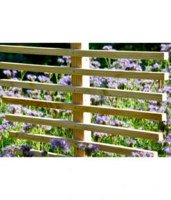 Dobar Rankhilfe In Blattform, Ca. B84/H160 /T6,5 Cm -Pflanzenglück Geschäft 4155099 WE MO 005 DobarGrosseRankhilfeinBlattform