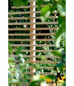 Dobar Rankhilfe In Blattform, Ca. B84/H160 /T6,5 Cm -Pflanzenglück Geschäft 4155099 WE MO 006 DobarGrosseRankhilfeinBlattform