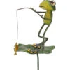 Dehner Metall-Dekostab Frosch Adrian, Ca. H111,5 Cm 1 Dehner Metall-Dekostab Frosch Adrian, Ca. H111,5 Cm -Pflanzenglück Geschäft 4210373 WE FS 001 DehnerDekostabFroschAdrianGartenstabDekostabDekoration