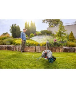 GARDENA Metall-Schlauchwagen CleverRoll M Set 13 GARDENA Metall-Schlauchwagen CleverRoll M Set -Pflanzenglück Geschäft 4266581 WE MO 001 GardenaMetallschlauchwagenSetGartenbewaesserung