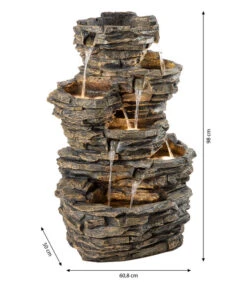 Dehner Polyresin-Gartenbrunnen Largo, Ca. B60,8/H98/T50 Cm 15 Dehner Polyresin-Gartenbrunnen Largo, Ca. B60,8/H98/T50 Cm -Pflanzenglück Geschäft 4277729 WE BG 001 DehnerPolyresinGartenbrunnenLargoNeu