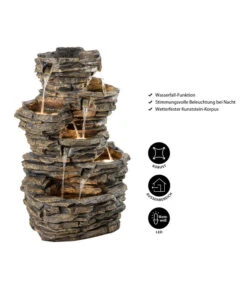 Dehner Polyresin-Gartenbrunnen Largo, Ca. B60,8/H98/T50 Cm 14 Dehner Polyresin-Gartenbrunnen Largo, Ca. B60,8/H98/T50 Cm -Pflanzenglück Geschäft 4277729 WE IG 001 DehnerPolyresinGartenbrunnenLargo