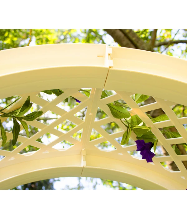 KHW Kunststoff-Rosenbogen, Ca. B174/H207/T43 Cm 9 KHW Kunststoff-Rosenbogen, Ca. B174/H207/T43 Cm – Bild 7