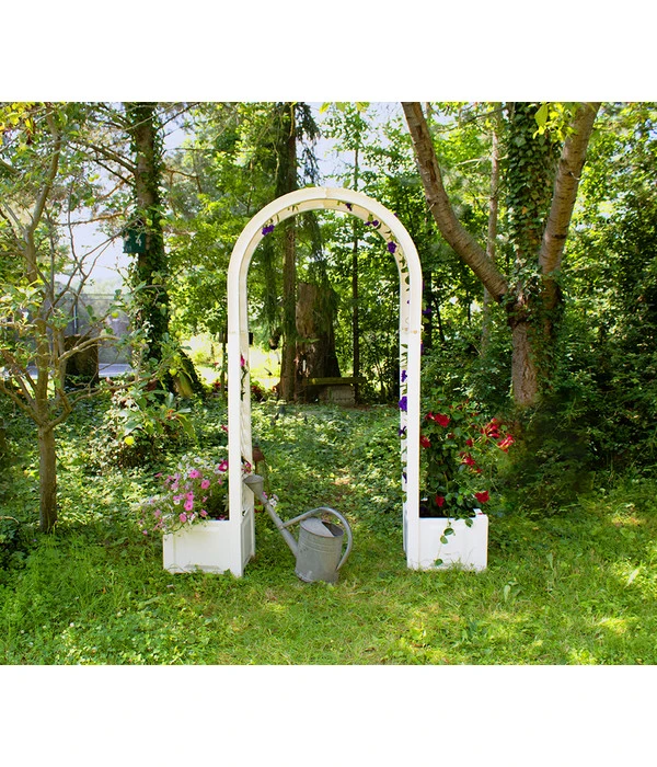 KHW Kunststoff-Rosenbogen, Ca. B174/H207/T43 Cm 3 KHW Kunststoff-Rosenbogen, Ca. B174/H207/T43 Cm