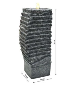 Dehner Granit-Gartenbrunnen Slap, Ca. B32/H50/T28 Cm 8 Dehner Granit-Gartenbrunnen Slap, Ca. B32/H50/T28 Cm -Pflanzenglück Geschäft 6753412 WE DE 001 DehnerGranitBrunnenSlap