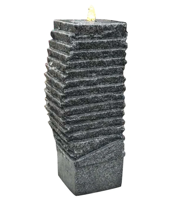 Dehner Granit-Gartenbrunnen Slap, Ca. B32/H50/T28 Cm 3 Dehner Granit-Gartenbrunnen Slap, Ca. B32/H50/T28 Cm