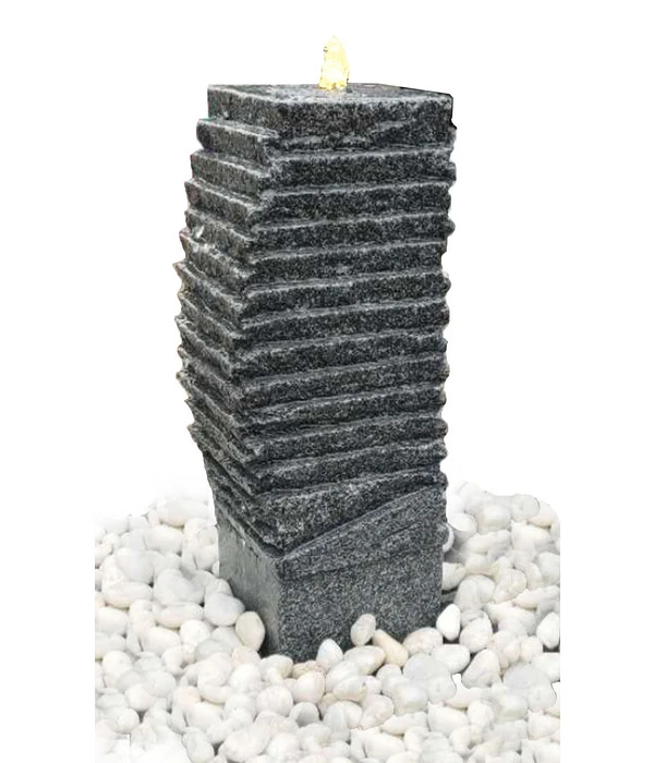 Dehner Granit-Gartenbrunnen Slap, Ca. B32/H50/T28 Cm 4 Dehner Granit-Gartenbrunnen Slap, Ca. B32/H50/T28 Cm – Bild 2