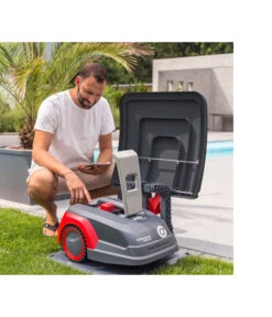 AL-KO Garage Für Mähroboter Robolinho 9 AL-KO Garage Für Mähroboter Robolinho -Pflanzenglück Geschäft 6943120 WE MO 001 Robogarage